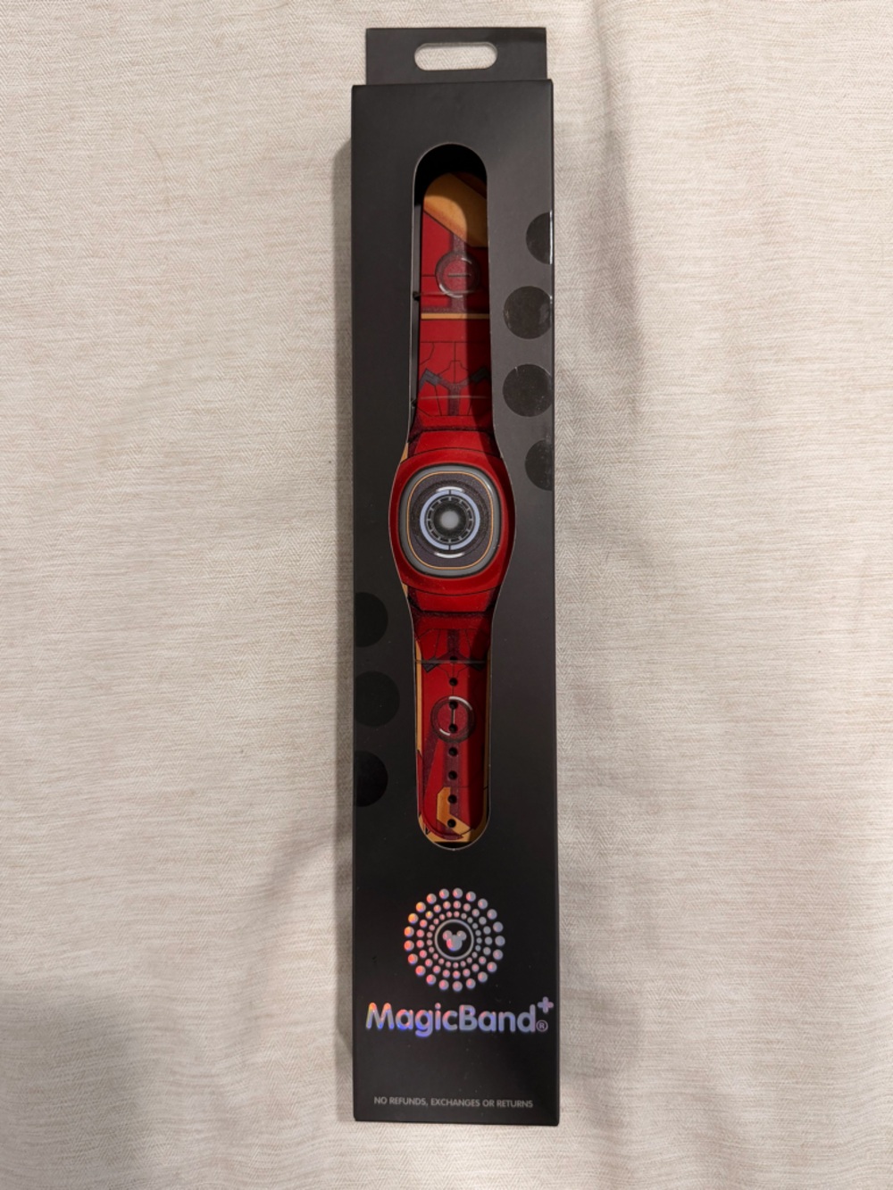Disney magic band ironman